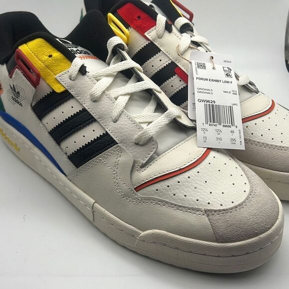 Adidas FORUM EXHIBIT LOW SHOES-NWB- Men 13 - Picture 3 of 8